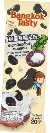 Przekąska tajska o smaku black beans sticky rice 20g Bangkok Tasty