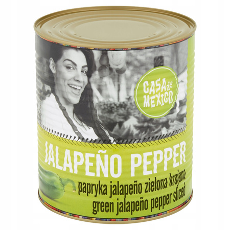 Ostre papryczki jalapeno Puszka 2900 g