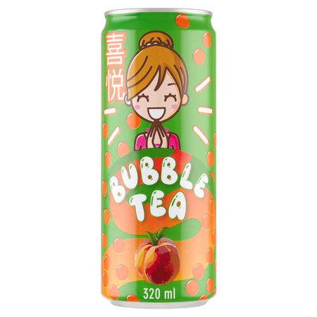 Bubble tea napój brzoskwiniowy 320 ml