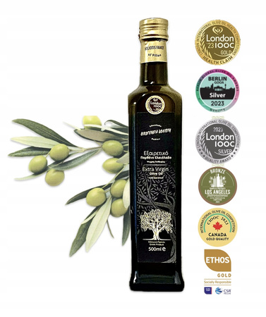 Słynna oliwa z oliwek EXTRA VIRGIN Voliotis Family 500ml