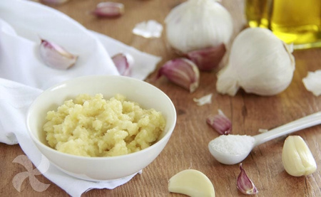 Czosnek siekany, w oleju sojowym 100g EXOTIC FOOD