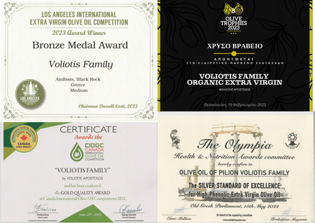 Oliwa z oliwek extra virgin Voliotis Family 1000 ml