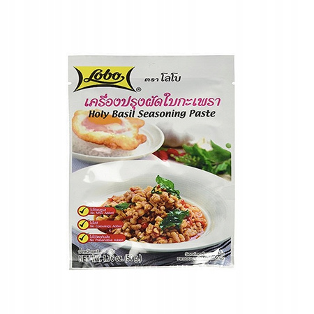 PASTA Z TAJSKIEJ BAZYLII LOBO 50G HOLLY BASIL