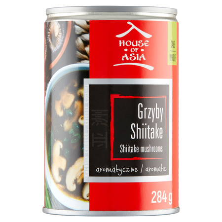 Grzyby Shiitake aromatyczne całe 284 g