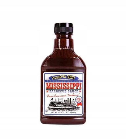 Sos barbecue słodko-łagodny 510 g Mississippi