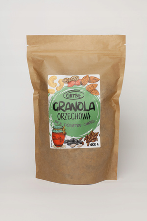 OATBE Granola ORZECHOWA 600g